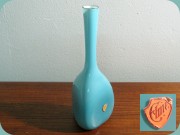 Swedish 50's
                          triangular bulb vase by Elme