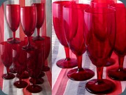 Reijmyre Lorry ruby
                          red wine glasses