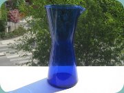 Cobalt blue pitcher
                          Iittala Kartio, Kaj Franck