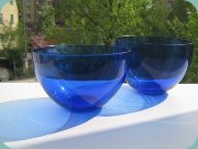 Cobalt blue bowls