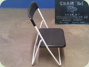 Pop chair no. 1,
                          plastic collapsible chari by Höganäs
                          Möbelfabrik, Swedish 70's