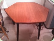 Hexagonal dining
                          table
