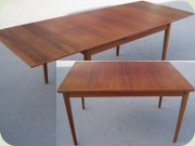 50's or 60's teak
                          extendable dining table