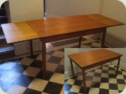 50's or 60's teak
                          dining table with extension leaves
                          Scandinavian design
