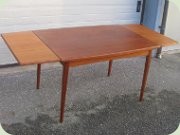 Swedish 60's
                          extendable dining table by Rosendals, Rottne