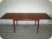 Scandinavian 50's or
                          60's extendable teak dining table