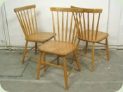 Swedish birch chairs
