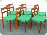 Set of 6 Garmi teak
                          chairs by Nils Jonsson, Troeds Bjärnum