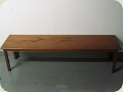 Swedish 60's teak low
                          side table or plantstand