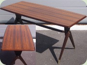 Swedish 50's or 60's
                          small rosewood coffee table