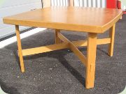 Teak and oak
                          occasional table by Alberts, Tibro, Sweden