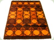Svängsta Slottsmatta
                          Figaro orange and brown wool rug by
                          Svängstamattan