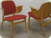 50's shell chair,
                          Danish design by Hans Olsen
